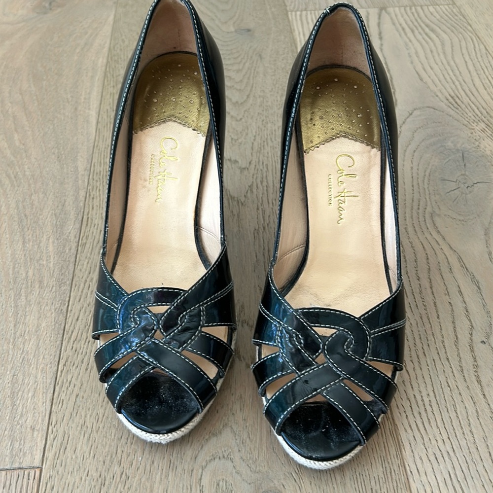 Cole Haan patent heels
